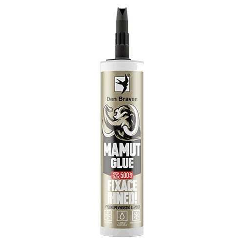 Mamut High Tack ragasztó - 290 ml, fekete