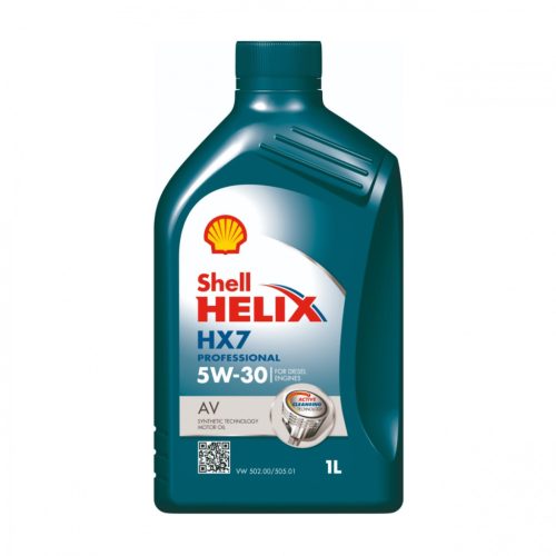 Shell Helix HX7 Professional AV 5W-30 szintetikus motorolaj - 1liter