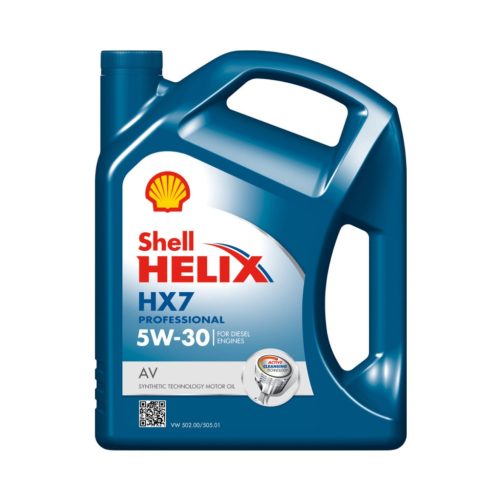 Shell Helix HX7 Professional AV 5W-30 szintetikus motorolaj - 5liter