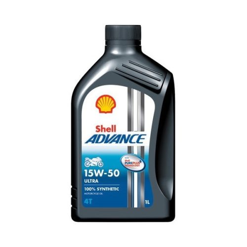 Shell Advance Ultra 4T 15W-50 szintetikus motorolaj - 1liter