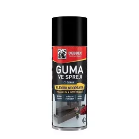 Debbex gumispray - fekete, 400 ml