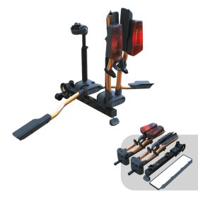   TMK Fly 02 kerékpártartó, kerékpárszállító vonóhorgra - 2db kerékpár + hordtáska