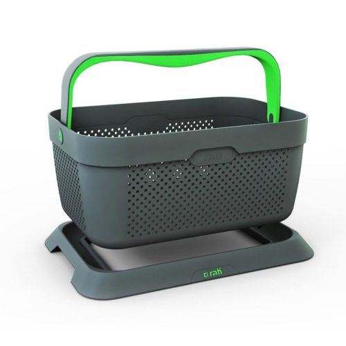 Rati Basket autós kosár - fekete/zöld