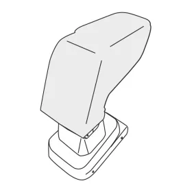 Fiat 500L 2018- (facelift előtt) ARMSTER kartámasz adapter