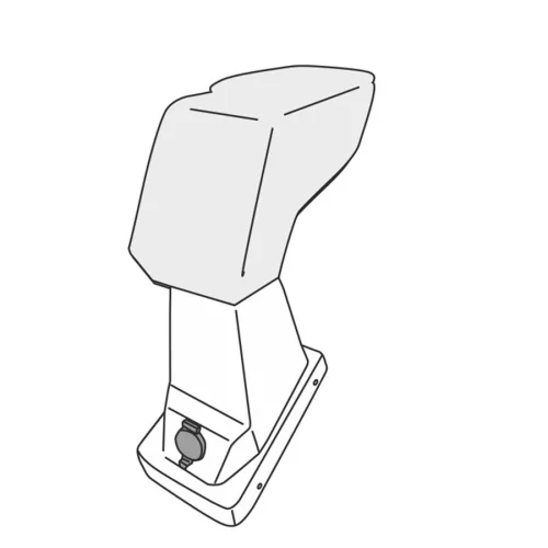 Renault Captur 2017-2019 (12V-os aljzat) ARMSTER kartámasz adapter