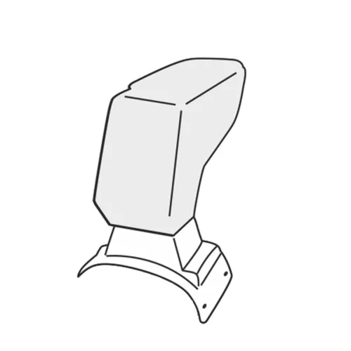 Nissan Juke 2010-2019 (csak ülésfűtés nélküli modellekhez) ARMSTER kartámasz adapter