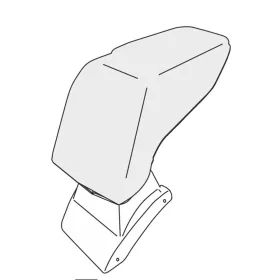   Ford B-Max 2015-2017 (tolófedél nélkül) ARMSTER kartámasz adapter