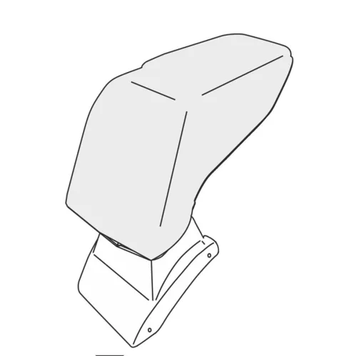 Ford B-Max 2015-2017 (tolófedél nélkül) ARMSTER kartámasz adapter