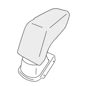   Fiat 500e 2020- (csak elektromos változathoz) ARMSTER kartámasz adapter