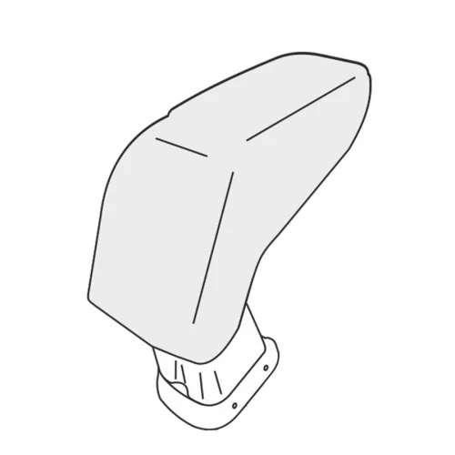 Fiat Punto 2015-2018 (fűtésvezérléssel a középkonzolon) ARMSTER kartámasz adapter