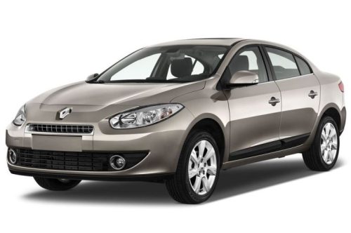 RENAULT FLUENCE 4d 2009-> küszöbvédő "Exclusive" (2db) - szatén ezüst - Avisa