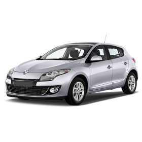   RENAULT MEGANE III 5d GT 2008-> küszöbvédő "Exclusive" (2db) - szatén ezüst - Avisa